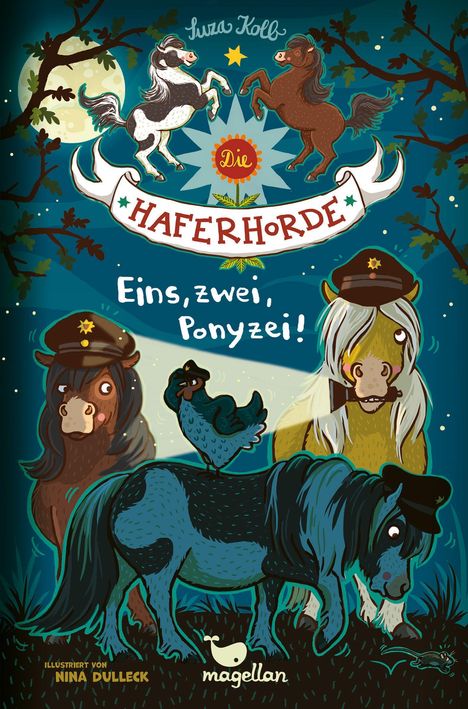 Suza Kolb: Die Haferhorde 11 - Eins, zwei, Ponyzei!, Buch