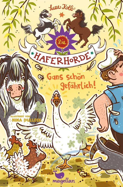 Suza Kolb: Die Haferhorde - Gans schön gefährlich!, Buch