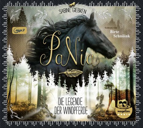 Sabine Giebken: PaNia - Die Legende der Windpferde (mp3-CD), MP3-CD