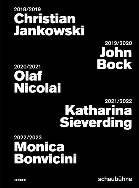 Plakatkampagnen der Schaubühne 2018 bis 2022, Buch