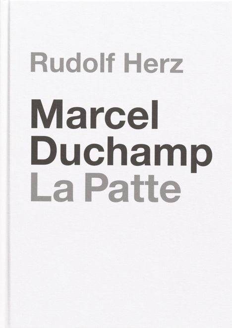 Rudolf Herz, Buch