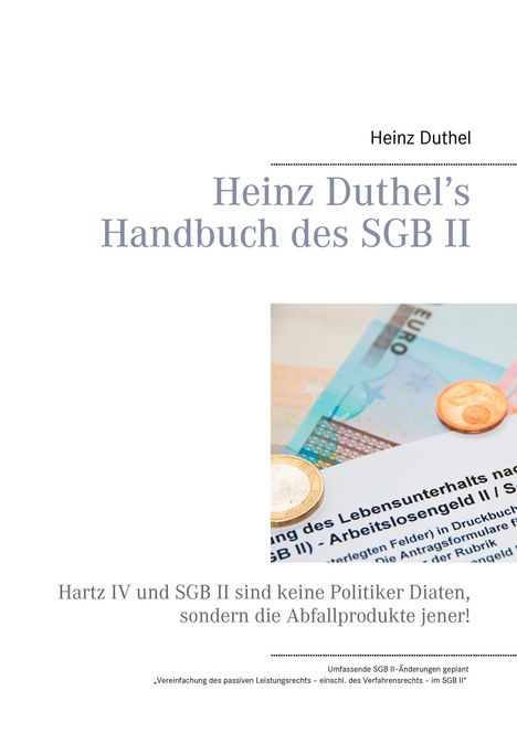 Heinz Duthel: Heinz Duthel's Handbuch des SGB II, Buch