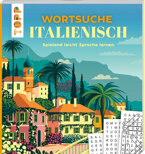 Eric Saunders: Wortsuche Italienisch - Spielend leicht Sprache lernen, Buch