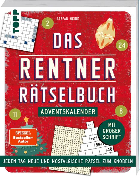 Stefan Heine: Das Rentner-Rätselbuch - Adventskalender, Buch