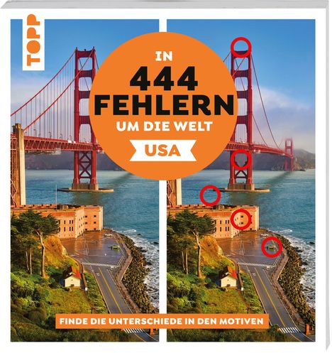 Christiane Behnke: In 444 Fehlern um die Welt - USA, Buch