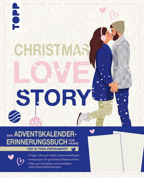 Christmas Love Story. Das Adventskalender-Erinnerungsbuch für Paare., Buch