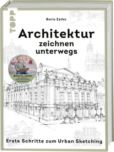 Boris Zatko: Architektur zeichnen unterwegs, Buch