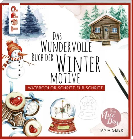 Tanja Geier: Das wundervolle Buch der Wintermotive, Buch
