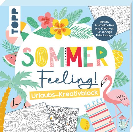 Frechverlag: Sommer Feeling! Urlaubs-Kreativblock, Buch