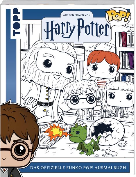 Frechverlag: Das offizielle Funko Pop! Harry Potter Ausmalbuch, Buch