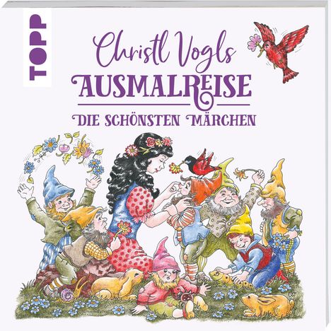 Christl Vogl: Christl Vogls Ausmalreise - Die schönsten Märchen, Buch