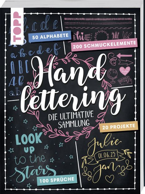 Handlettering - Die ultimative Sammlung, Buch