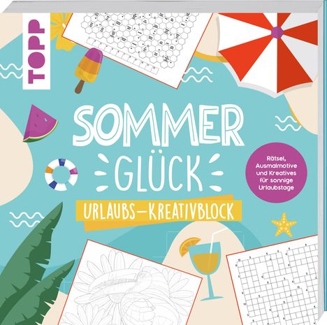 Frechverlag: Sommerglück - Urlaubs-Kreativblock, Buch