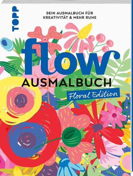 Flow® Ausmalbuch. Floral Edition, Buch
