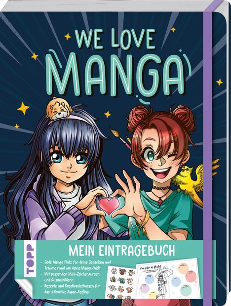 Frechverlag: We love Manga. Eintragebuch, Buch