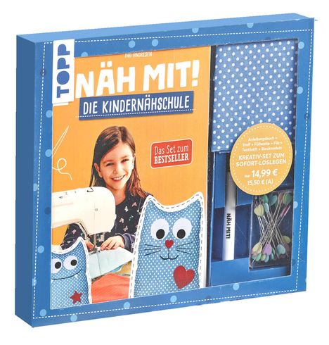 Ina Andresen: Kreativ-Set: Näh mit! Die Kindernähschule, Buch