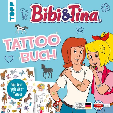 Tattoobuch Bibi &amp; Tina, Buch