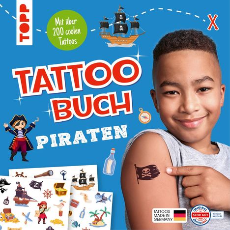 Tattoobuch Piraten, Buch