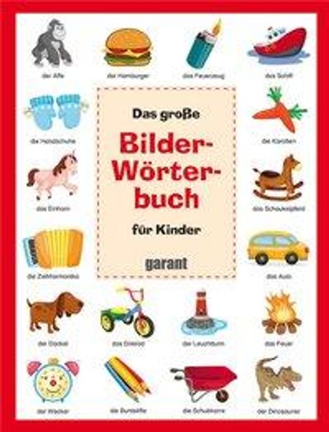 Bildwörterbuch für Kinder- Deutsch, Buch