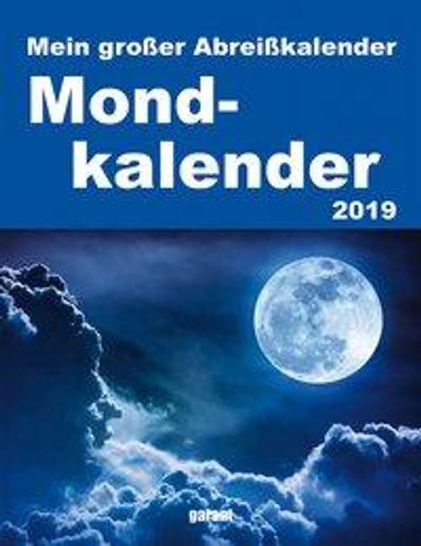 Mond 2019 - Abreißkalender, Diverse