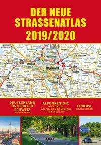 Straßenatlas 2019/2020 Deutschland/Europa, Buch