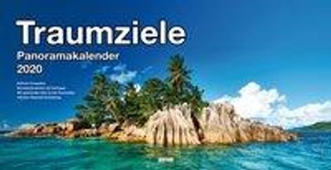 Traumziele 2020 Panoramakalender, Diverse