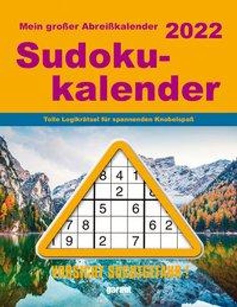 Sudoku 2022 Abreißkalender, Kalender