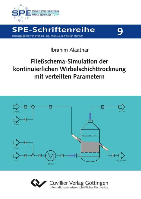 Ibrahim Alaathar: Fließschema-Simulation der kontinuierlichen Wirbelschichttrocknung mit verteilten Parametern, Buch