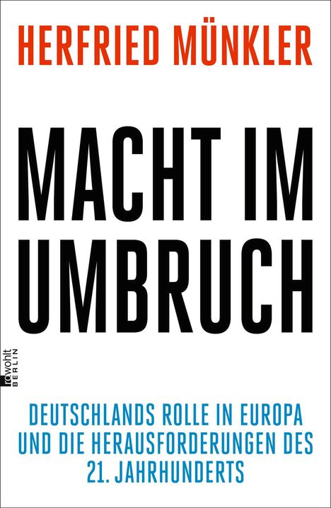 Herfried Münkler: Macht im Umbruch, Buch