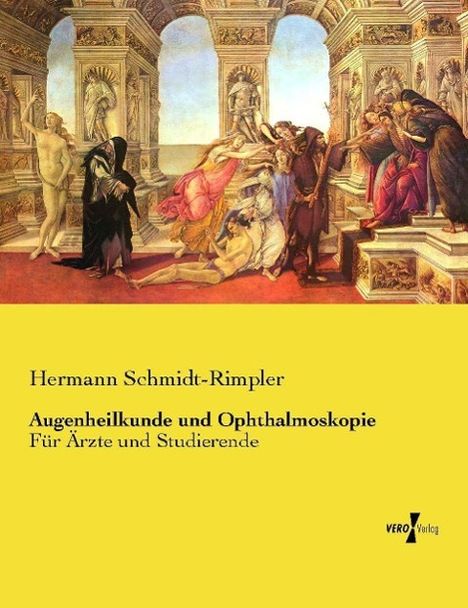Hermann Schmidt-Rimpler: Augenheilkunde und Ophthalmoskopie, Buch