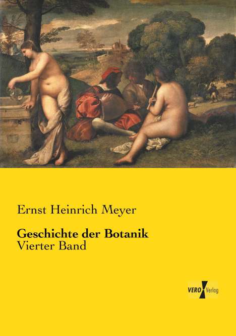 Ernst Heinrich Meyer: Geschichte der Botanik, Buch