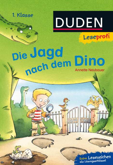Annette Neubauer: Leseprofi - Die Jagd nach dem Dino, 1. Klasse, Buch
