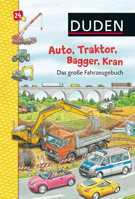 Duden: Auto, Traktor, Bagger, Kran/ Fahrzeugebuch, Buch