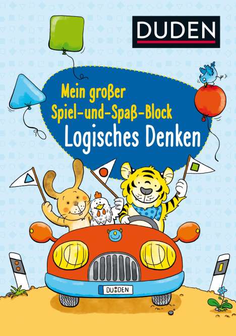 Christina Braun: Duden: Mein großer Spiel- und Spaß-Block: Logisches Denken, Buch