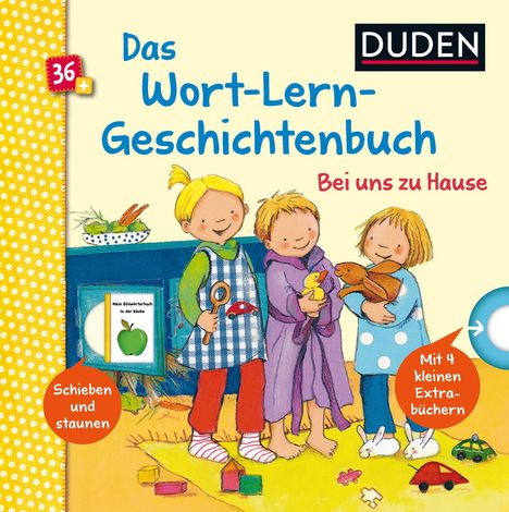 Sandra Grimm: Grimm, S: Duden 36+: Mein Wort-Lern-Geschichtenbuch: Bei uns, Buch