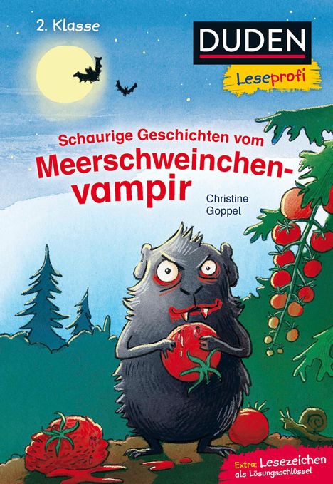 Christine Goppel: Duden Leseprofi - Schaurige Geschichten vom Meerschweinchenvampir, 2. Klasse, Buch