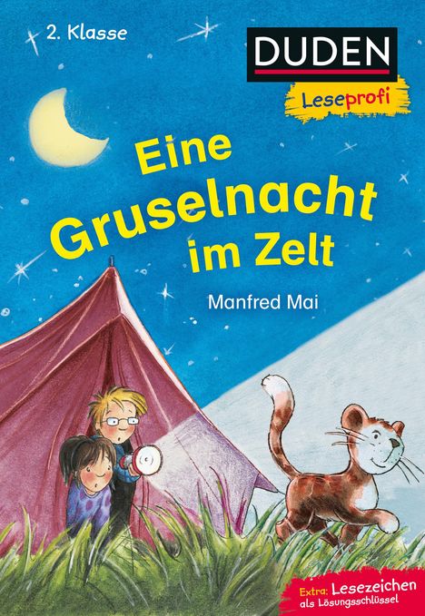 Manfred Mai: Duden Leseprofi - Eine Gruselnacht im Zelt, 2. Klasse, Buch