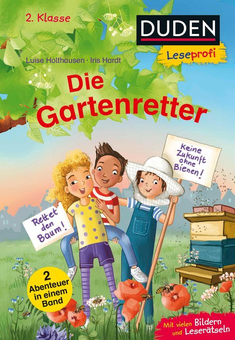 Luise Holthausen: Duden Leseprofi - Die Gartenretter, 2. Klasse (Doppelband), Buch