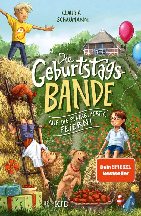 Claudia Schaumann: Die Geburtstagsbande. Auf die Plätze, fertig, feiern!, Buch