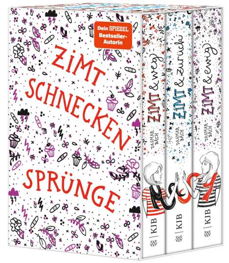 Dagmar Bach: Zimt - Die vertauschten Welten der Victoria King, 3 Bücher