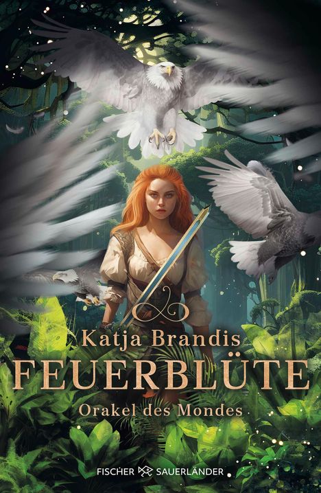 Katja Brandis: Feuerblüte - Orakel des Mondes, Buch