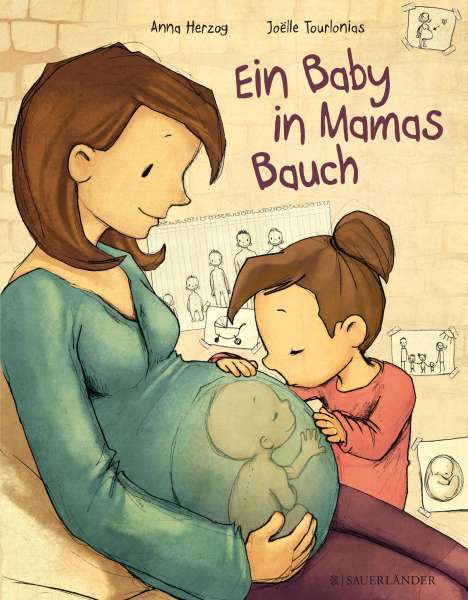Anna Herzog: Ein Baby in Mamas Bauch, Buch