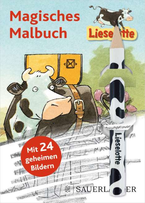 Alexander Steffensmeier: Lieselotte Magisches Malbuch. Mit Bleistift, Diverse