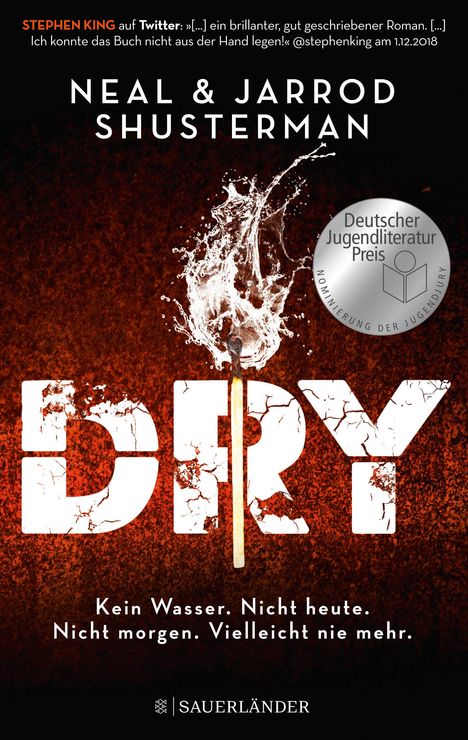 Jarrod Shusterman: Dry, Buch