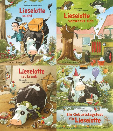 Alexander Steffensmeier: Steffensmeier, A: Lieselotte Minibroschur 4er-Set, Buch