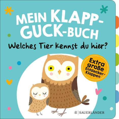 Susanne Weber: Mein Klapp-Guck-Buch: Welches Tier kennst du hier?, Buch