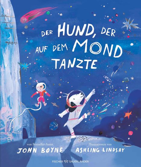 John Boyne: Der Hund, der auf dem Mond tanzte, Buch