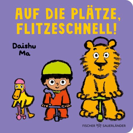 Auf die Plätze, flitzeschnell!, Buch