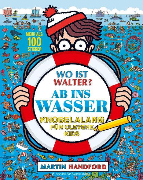 Martin Handford: Wo ist Walter? Ab ins Wasser, Buch