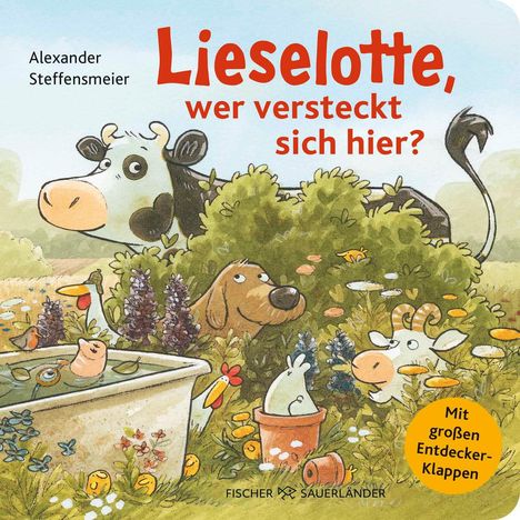 Alexander Steffensmeier: Lieselotte, wer versteckt sich hier?, Buch